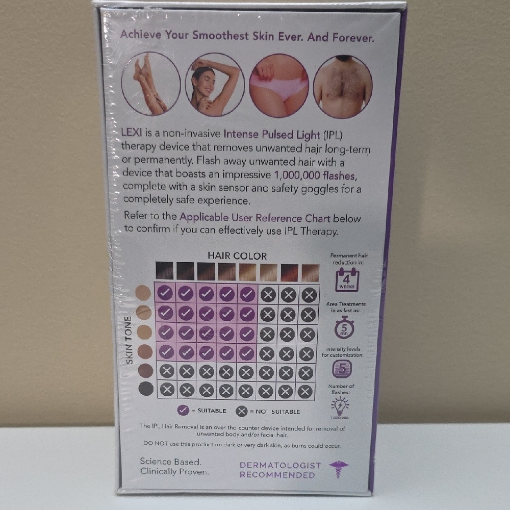 NIB SPA Sciences LEXI IPL Hair Removal Device – FDA Cleared - Picture 2 of 6